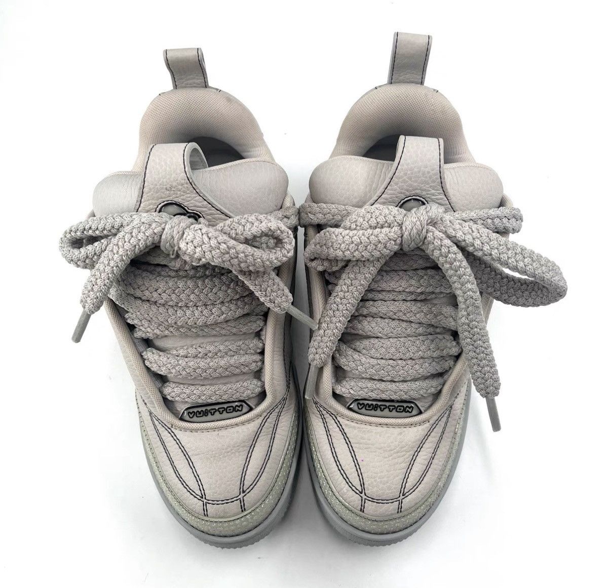 Louis Vuitton Louis Vuitton LV Skate Grey Sneakers K12 Size US 7.5 / IT 37.5 - 2 Thumbnail