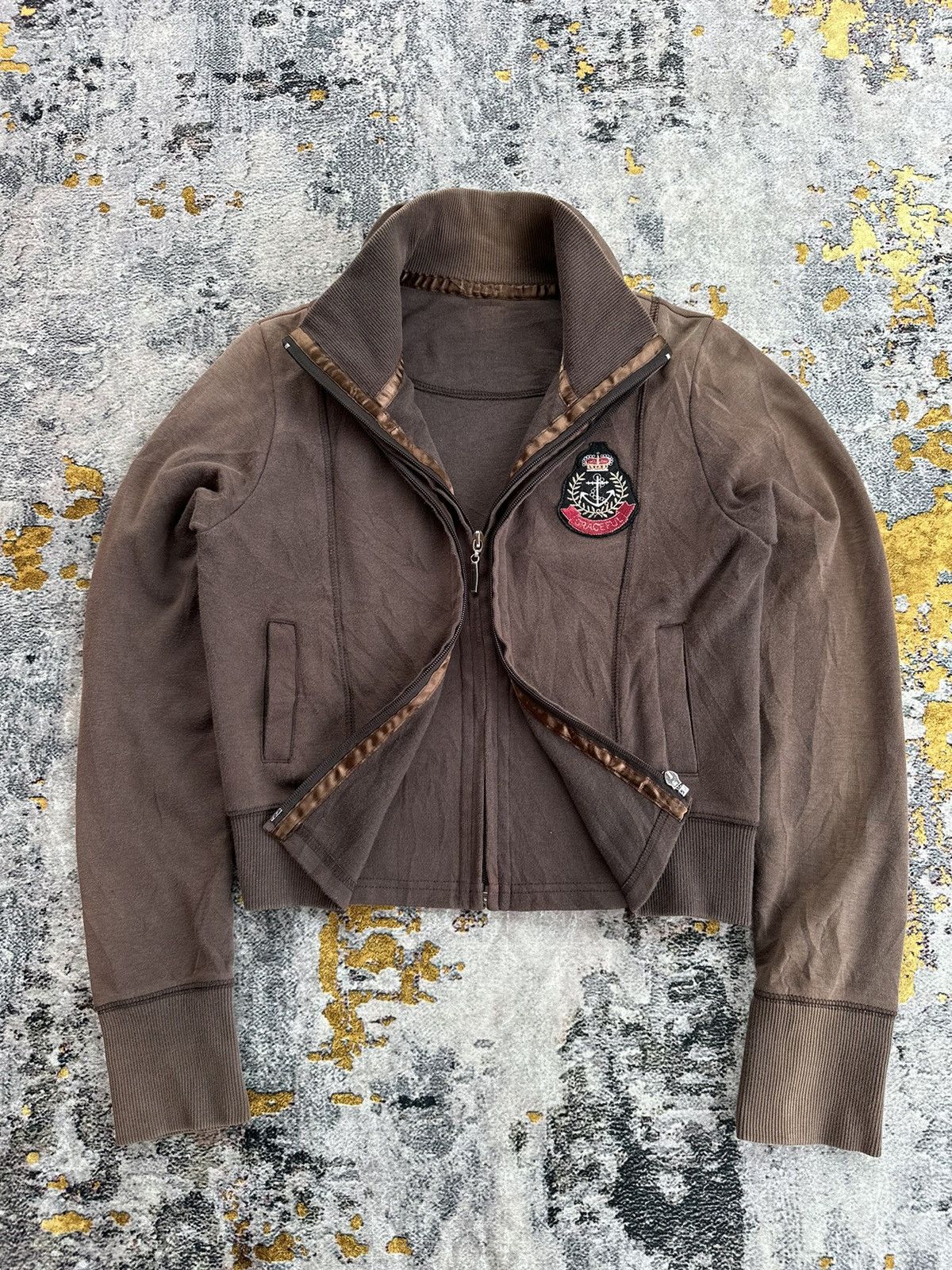 Hysteric Glamour CRAZY FADED DOUBLE LAYER GRACEFUL JACKET PUNK STYLE Size S / US 4 / IT 40 - 1 Thumbnail