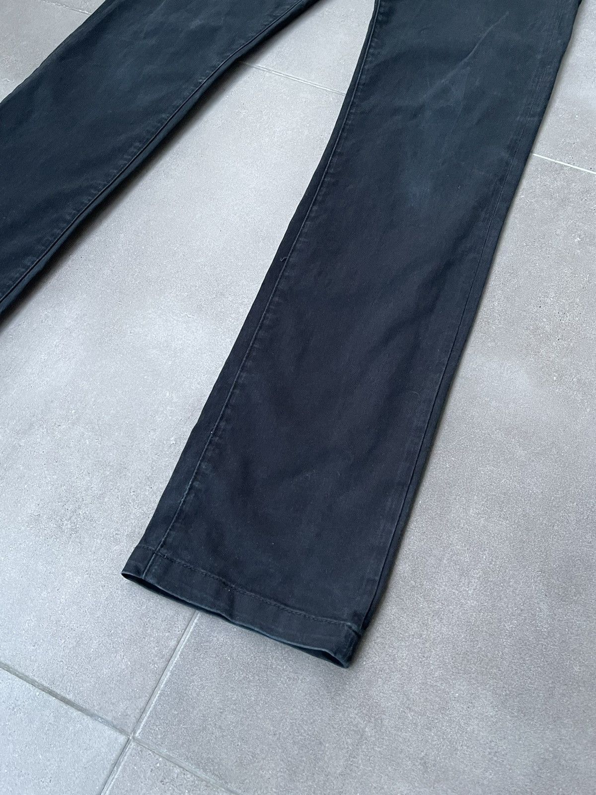 Acne Studios AW11 Acne Roc Chino Washed Black Casual Pants Size US 30 / EU 46 - 10 Thumbnail
