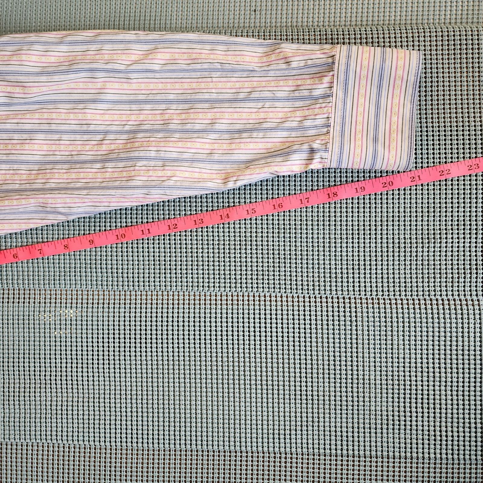 Tommy Bahama Tommy Bahama XL Men's Multicolor Striped Shirt Size US XL / EU 56 / 4 - 3 Thumbnail