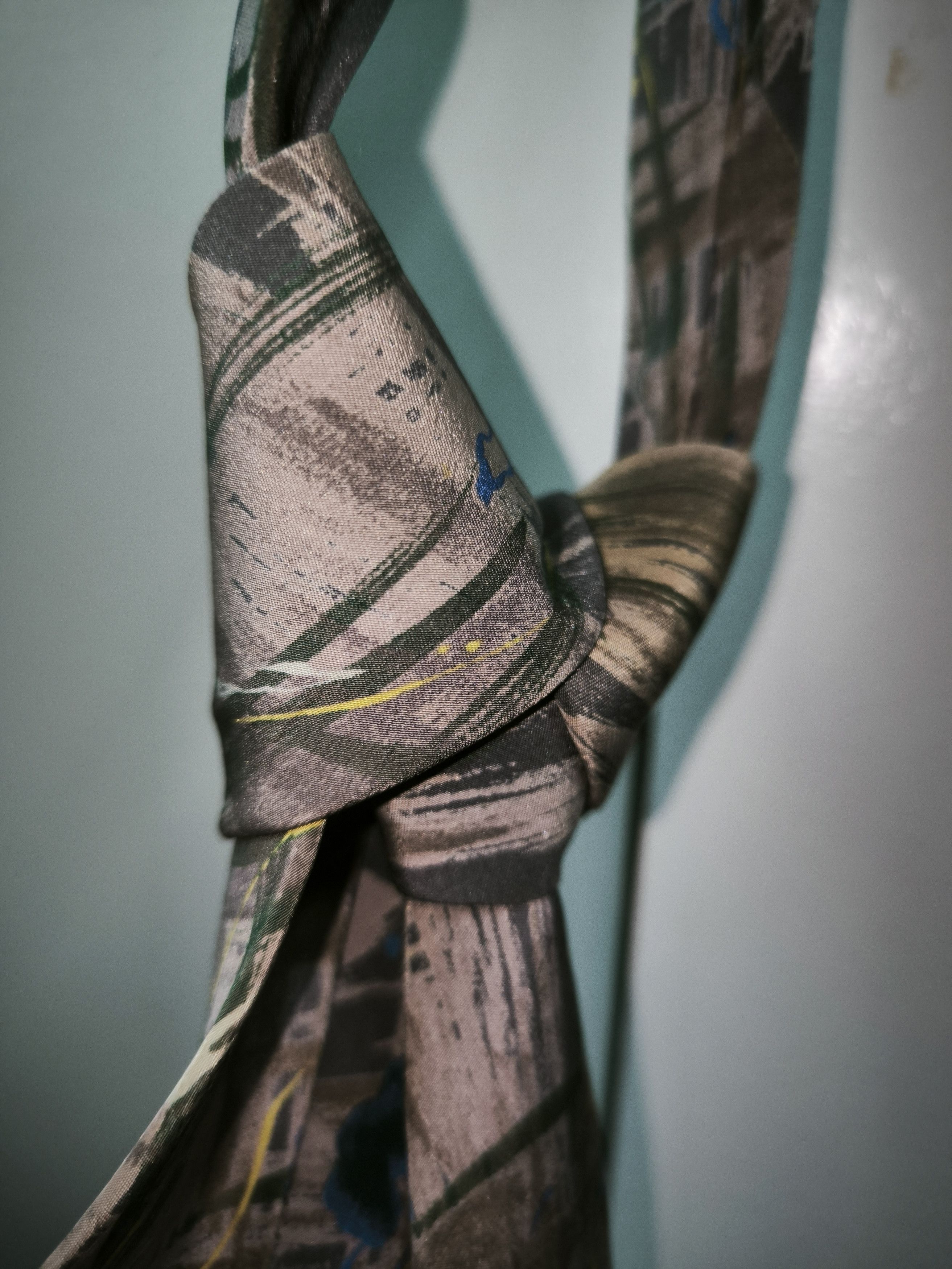 Designer × Issey Miyake × Japanese Brand IM Product Miyake Design Studio Splash Painter Design Tie Size ONE SIZE - 6 Thumbnail