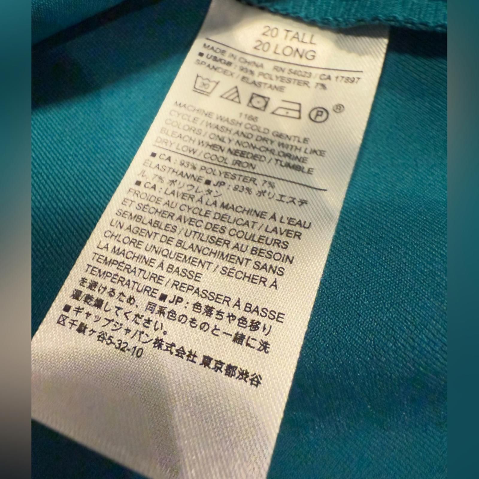 Other Banana Republic Factory teal midi skirt Plus size 20 Tall Size 30" / US 8 / IT 44 - 6 Thumbnail