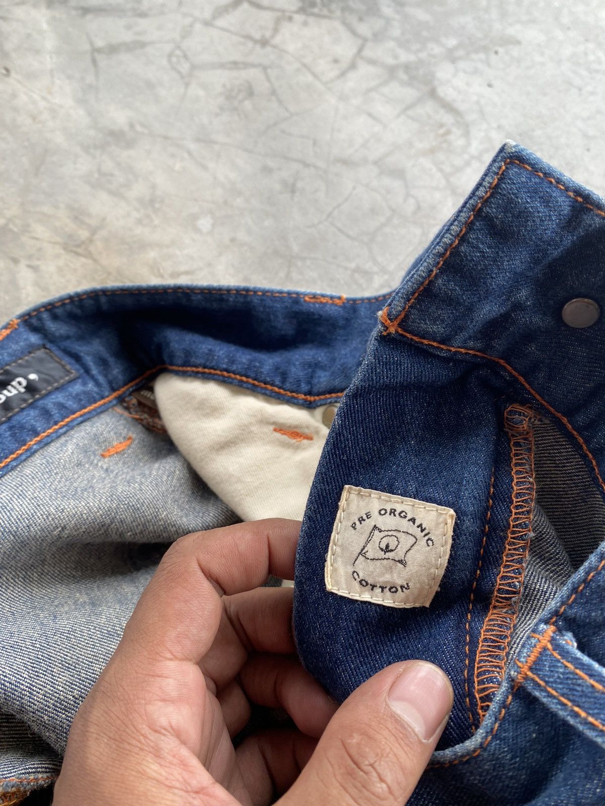 Issey Miyake × Lee × mercibeaucoup Lee x Issey Miyake Mercibeaucop High Rise Blue Jeans @122 Size US 30 / EU 46 - 15 Thumbnail