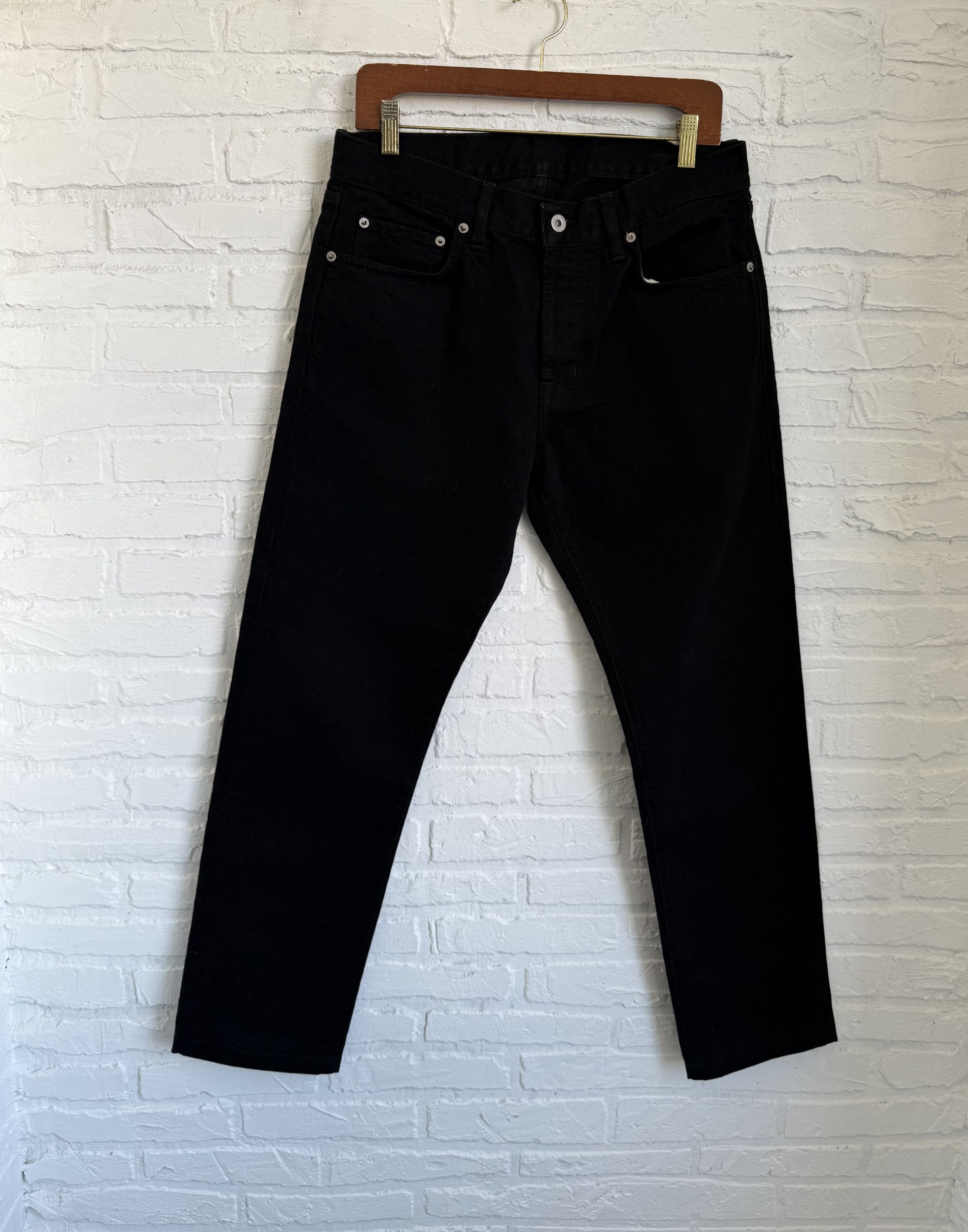 Japanese Brand Asphalte black selvedge Japanese jeans Size US 32 / EU 48 - 6 Thumbnail