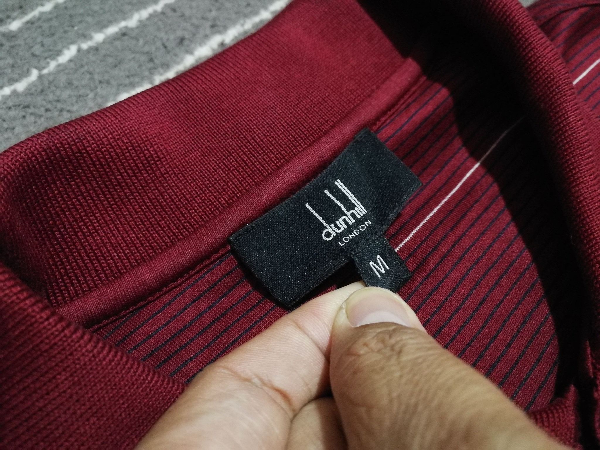 Alfred Dunhill ALFRED dunhill LONDON LS polo S 1845 Size US S / EU 44-46 / 1 - 3 Thumbnail