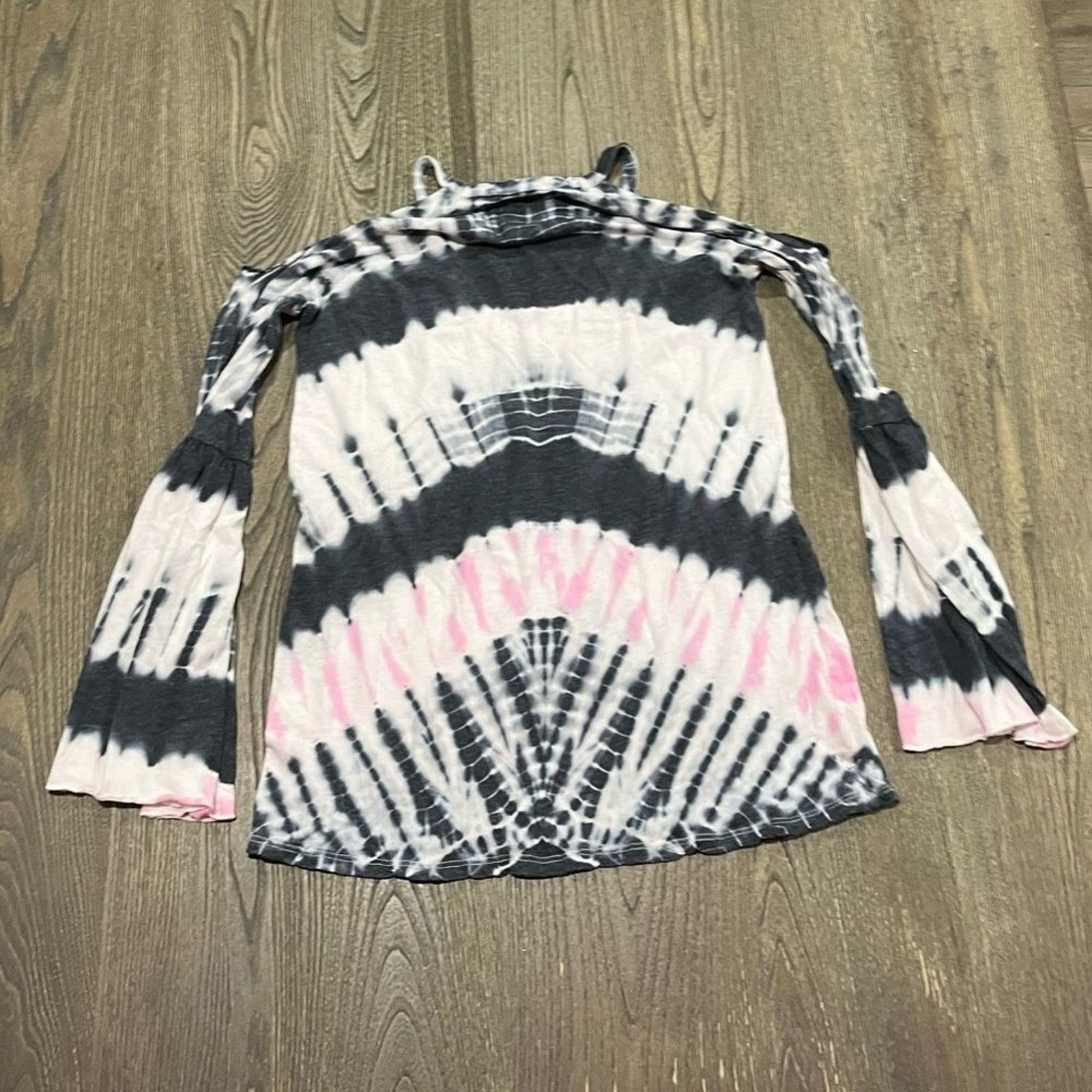 Chaser Brand Chaser Tee Long Sleeve Tie Dye Scoop Neck Lightweight Small Size S / US 4 / IT 40 - 4 Thumbnail