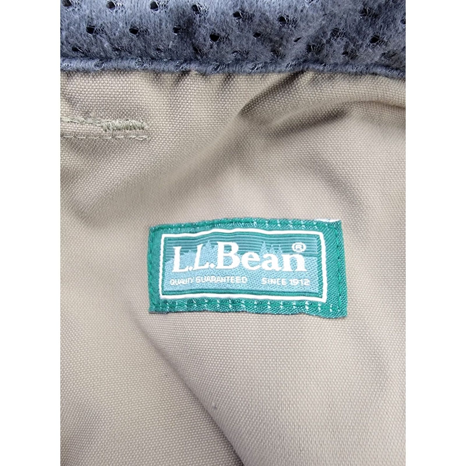 Vintage LL Bean Shorts Mens Large Brown Tan 100% Nylon Outdoor Cargo Casual Vintage? Size US 33 - 5 Thumbnail