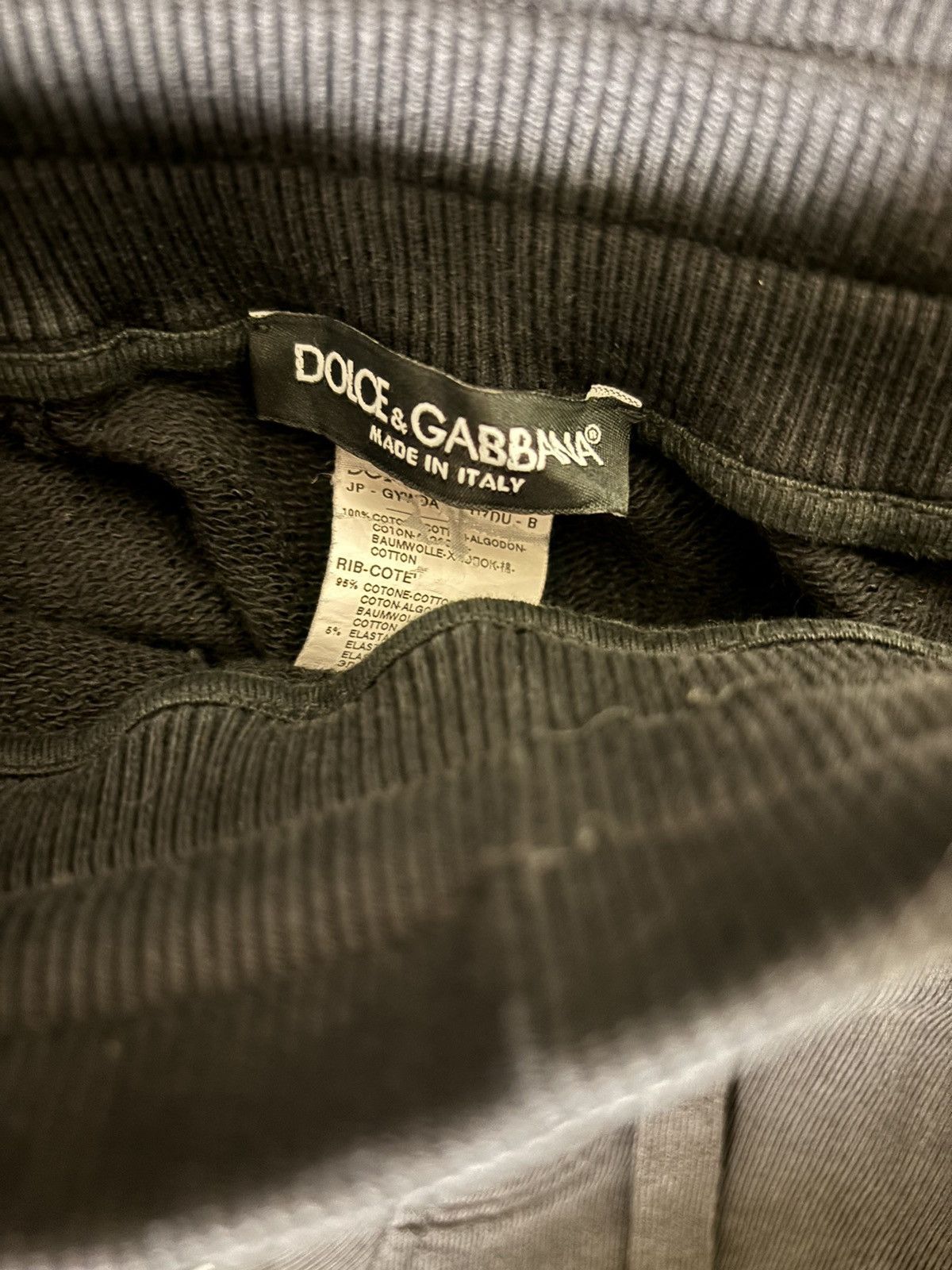 Dolce & Gabbana Dolce & Gabanna Black Sweatpants Size US 30 / EU 46 - 12 Thumbnail