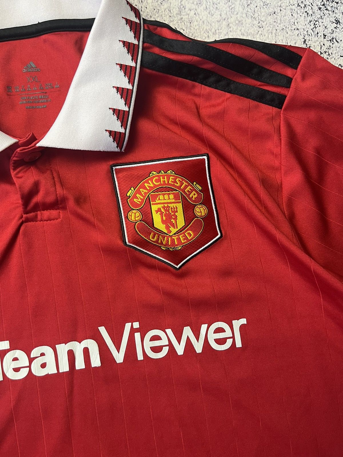 Adidas Manchester United Adidas 22/23 Football Shirt Soccer Jersey Size US XL / EU 56 / 4 - 7 Thumbnail