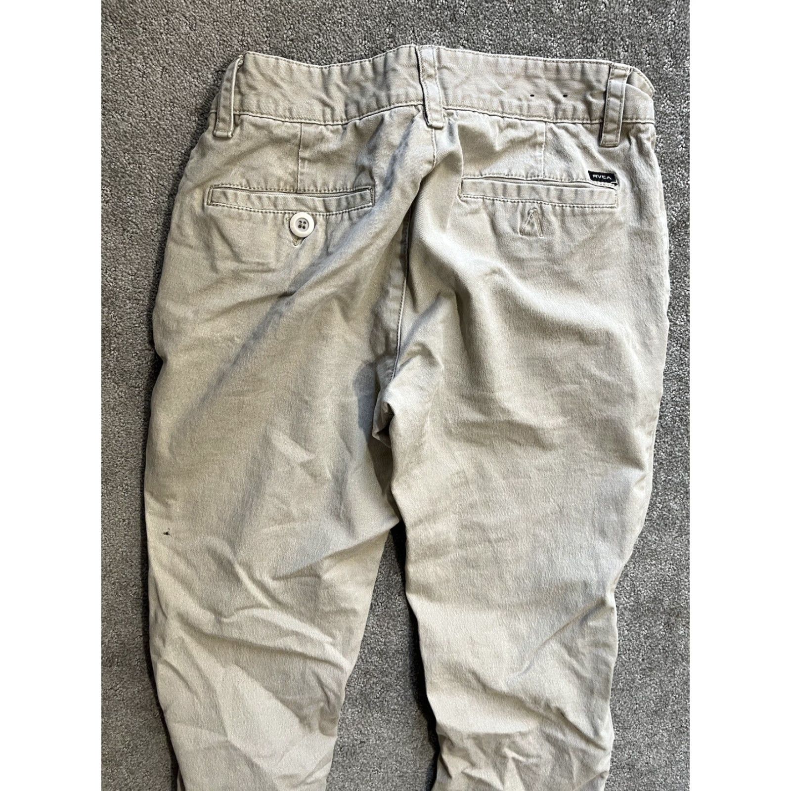 RVCA RVCA Chino Pants Men's Size 30 Beige Regular Size US 30 / EU 46 - 2 Thumbnail