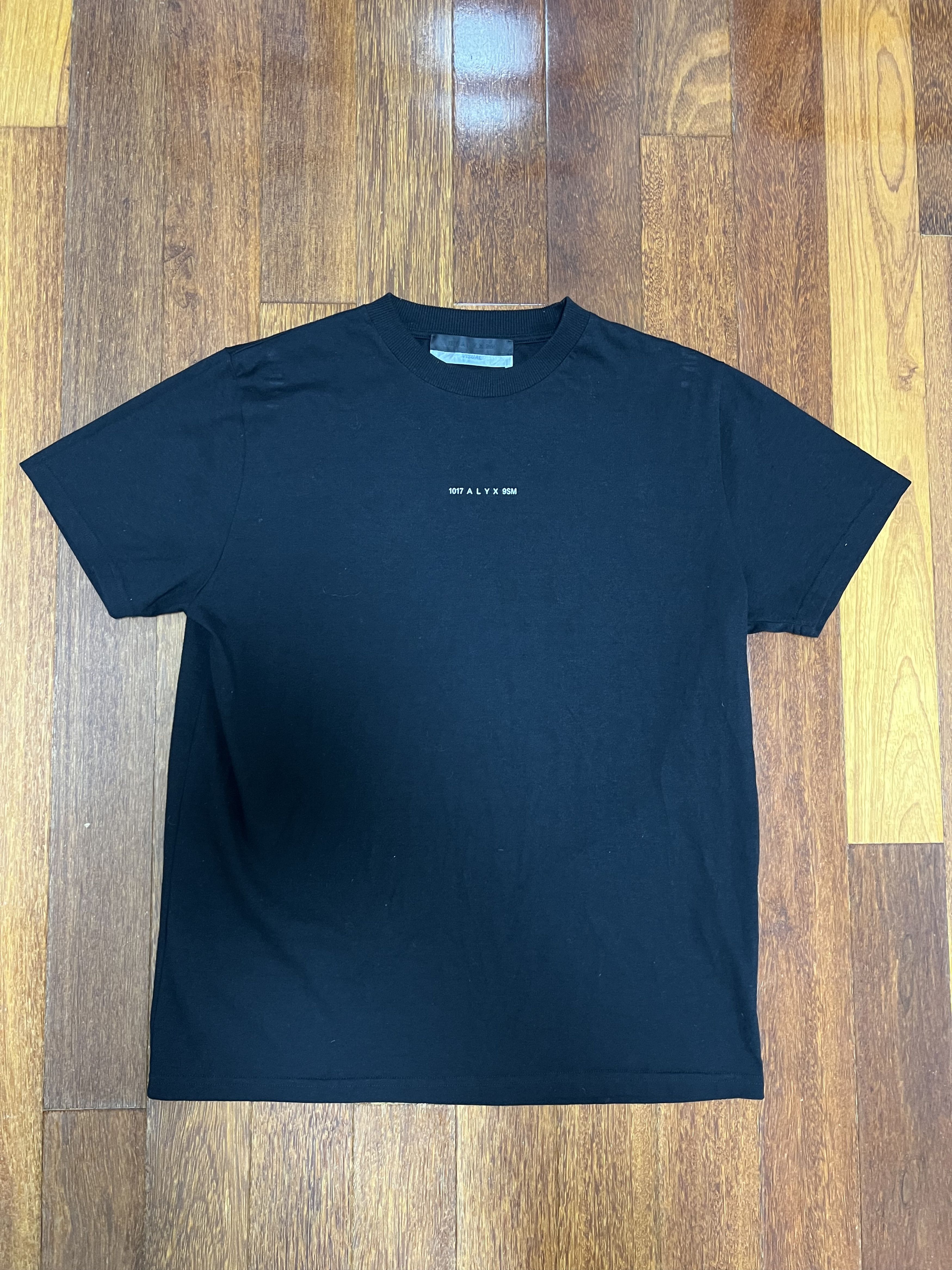 1017 ALYX 9SM × Alyx 💚 FW19 Alyx Ex Nihilo Collection Logo Black Tee Large Size US L / EU 52-54 / 3 - 2 Thumbnail