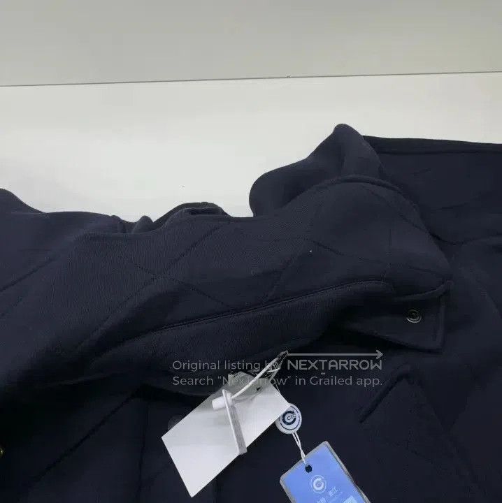 Balenciaga Balenciaga Black Wool Patterned Long Sleeve Coat. Size US XS / EU 42 / 0 - 1 Thumbnail