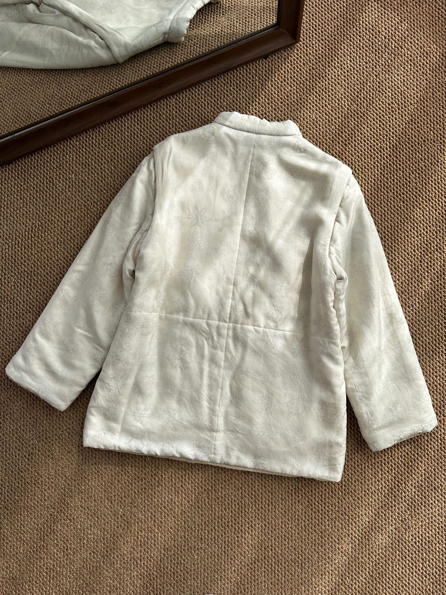 Hermes HERMES Margiela Detachable Silk Reversible Jacket Women's ME Size M / US 6-8 / IT 42-44 - 3 Thumbnail