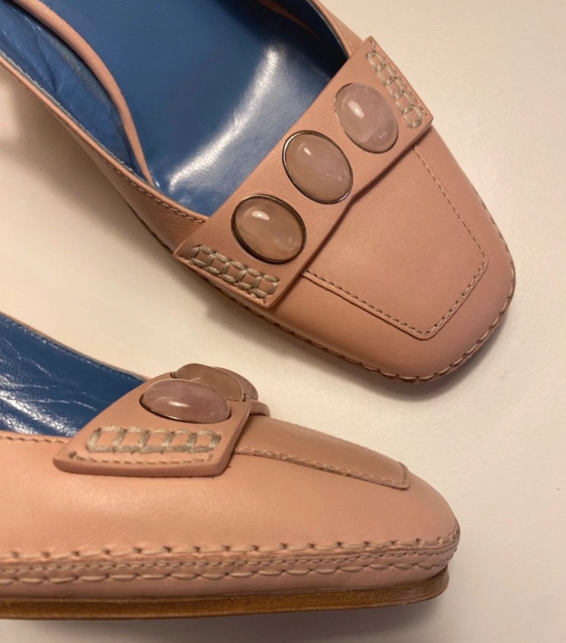 Quercioli Slingback leather Quercioli Size US 7 / IT 37 - 4 Thumbnail