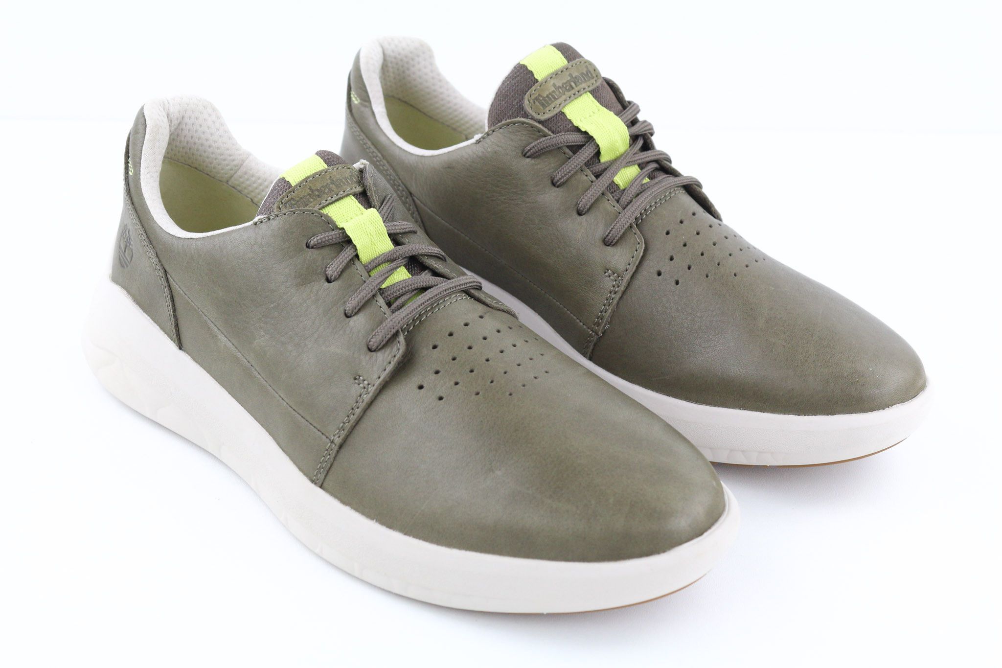 Timberland A2QAC UK8.5 Green Stride Leather Low Top Sneakers 79935 Size US 9 / EU 42 - 1 Thumbnail