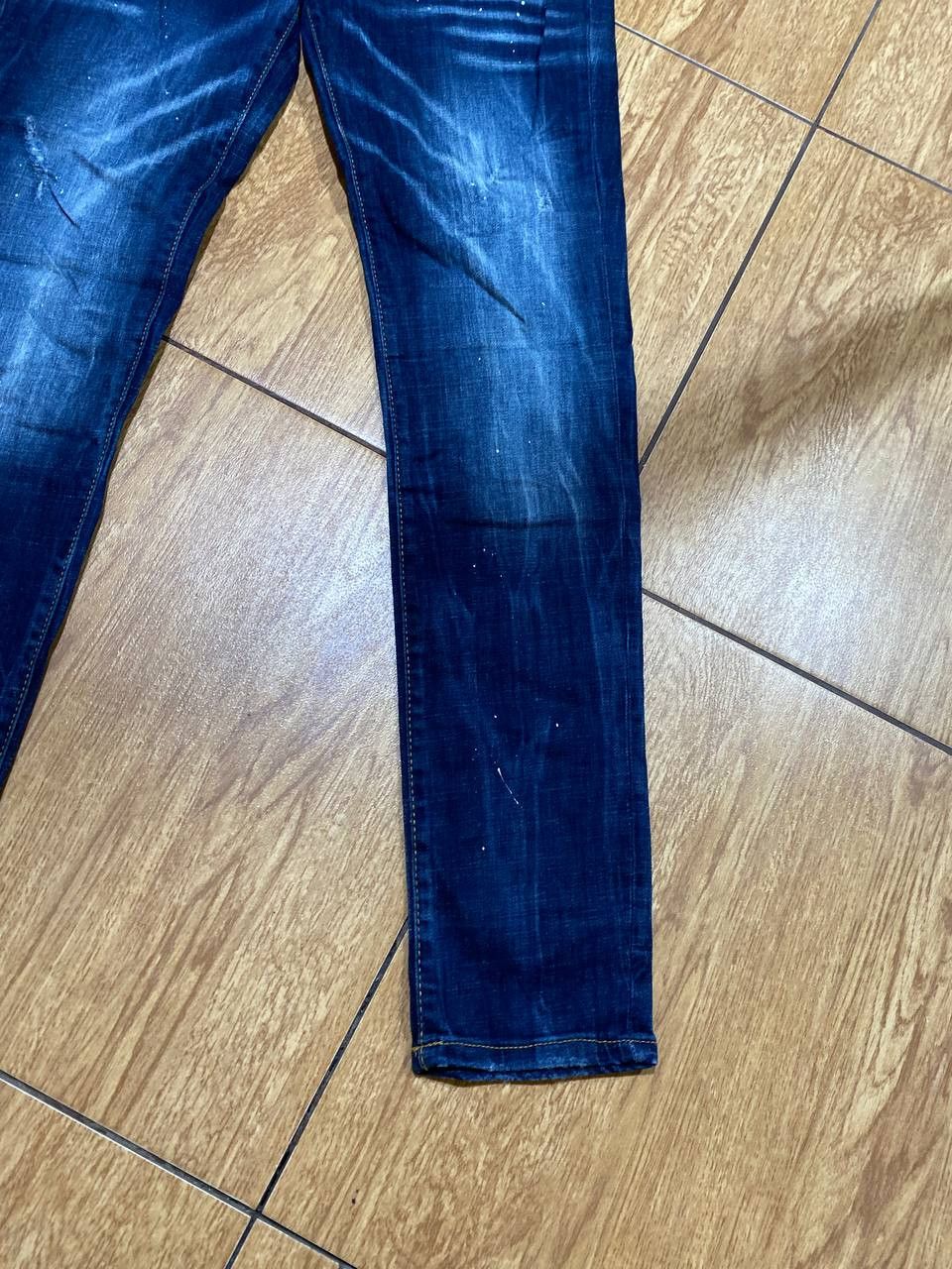 Dsquared2 DSQUARED2 Slim Fit Distressed Denim Pants Size US 32 / EU 48 - 7 Thumbnail