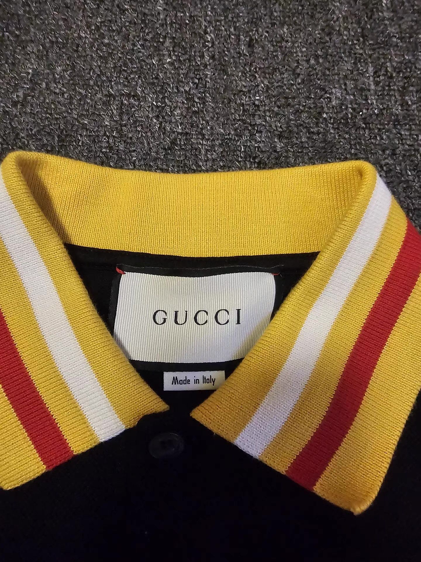 Gucci Gucci Black Polo Shirt Q4 Size US XS / EU 42 / 0 - 4 Thumbnail