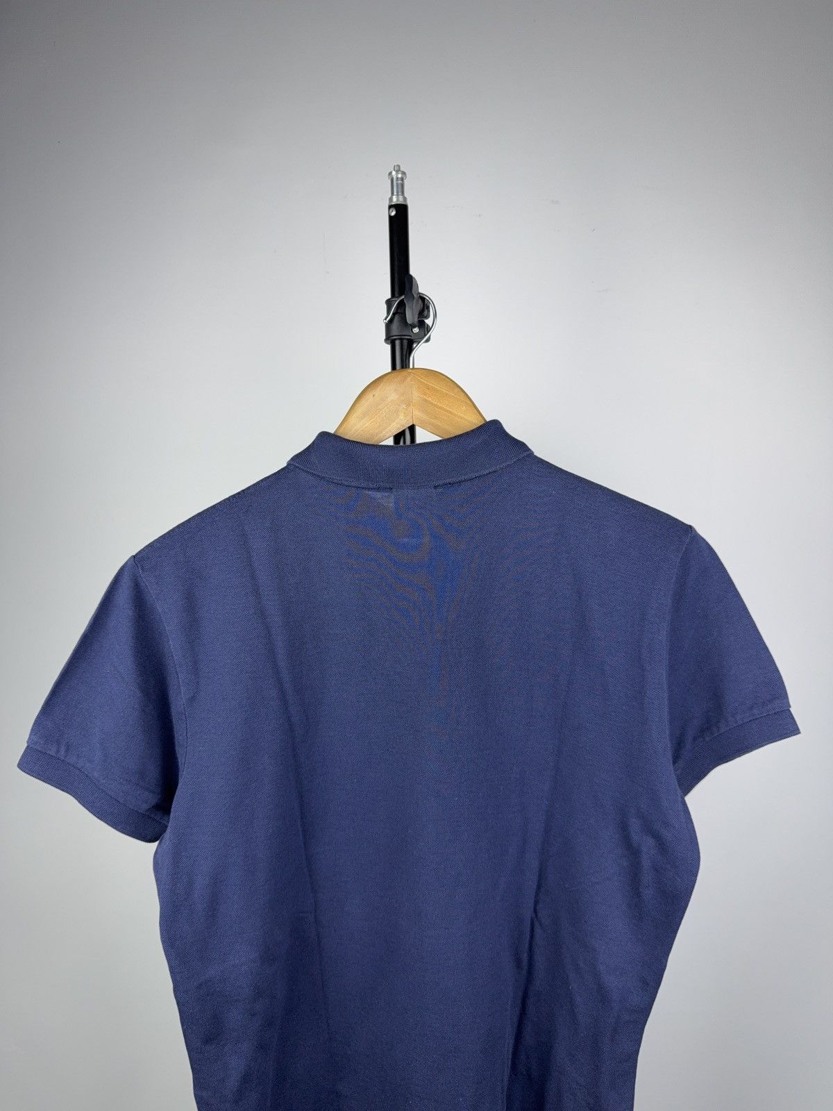 Polo Ralph Lauren 90s Polo Ralph Lauren Navy Custom Fit Cotton Polo Shirt Size US S / EU 44-46 / 1 - 9 Thumbnail