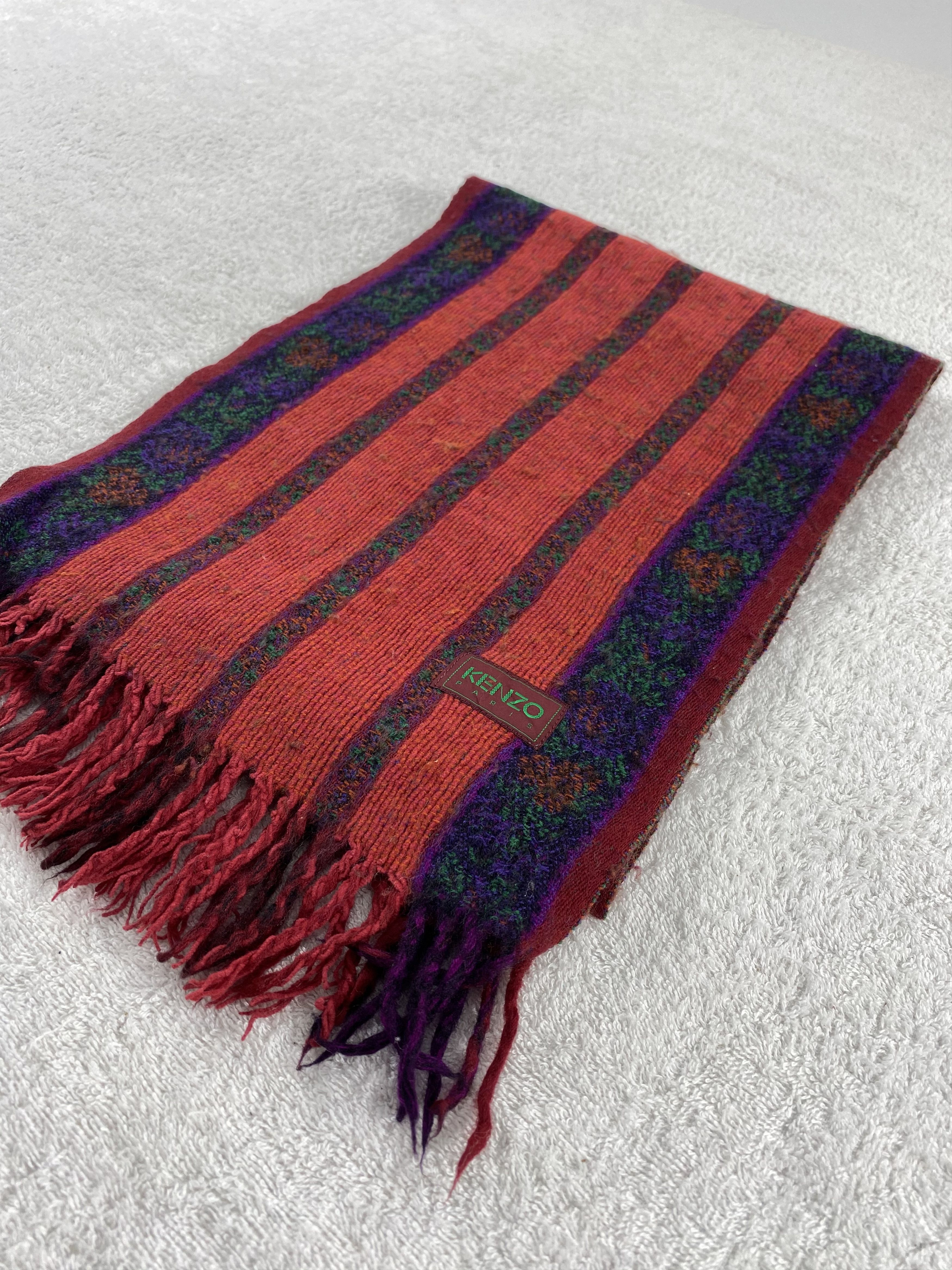Kenzo Kenzo Scarf / Muffler / Neckwear - WW1612 Size ONE SIZE - 5 Thumbnail