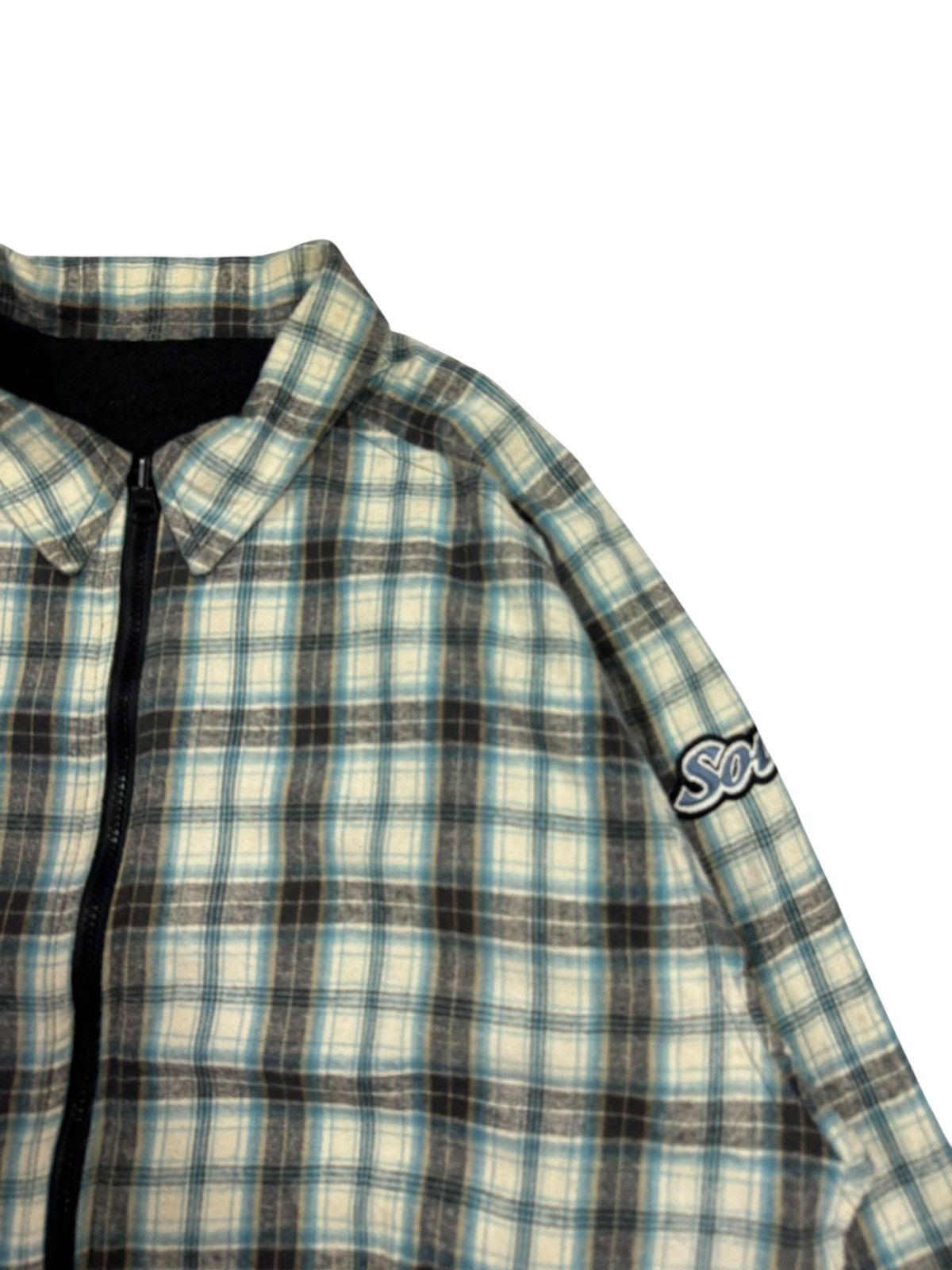 Japanese Brand × Vintage Vtg🔥90’s Soul Brand Flannel Jacket Made In Usa Size US M / EU 48-50 / 2 - 7 Thumbnail
