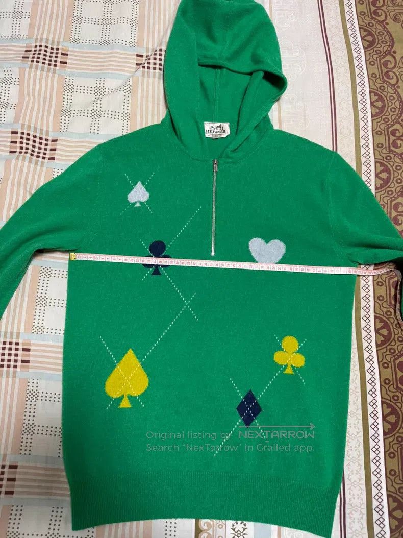 Hermes Hermes 100% Cashmere Zip-up Jacket, Classic Colors, Heavyw Size US S / EU 44-46 / 1 - 4 Thumbnail