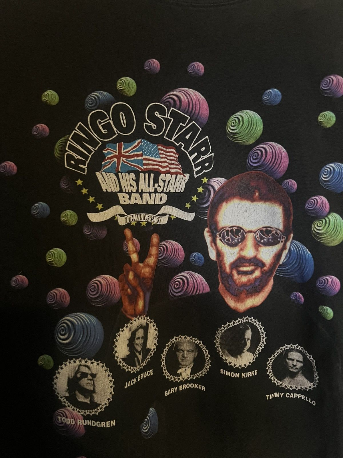 Other Ringo Starr & Band Vintage 90s Rock Tee Size US M / EU 48-50 / 2 - 2 Thumbnail