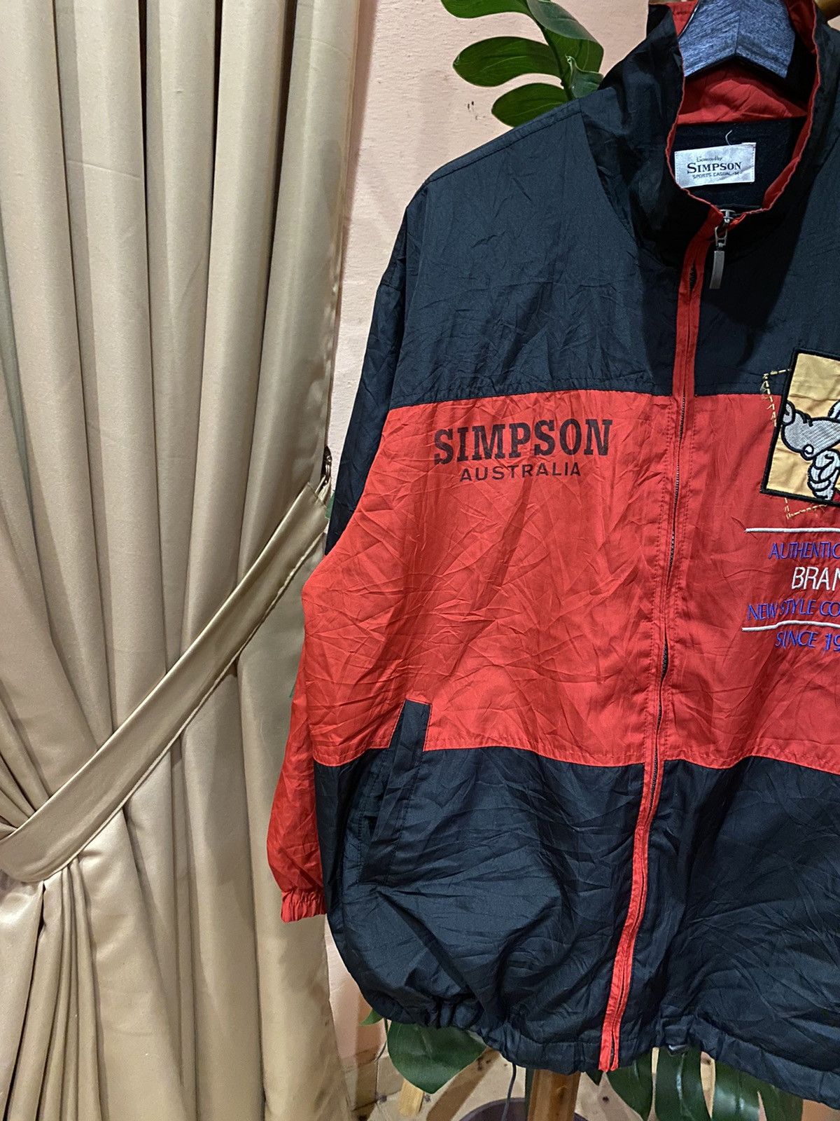 Vintage Simpson Australia Retro Sports Windbreaker – Cartoon Design Size US M / EU 48-50 / 2 - 6 Thumbnail