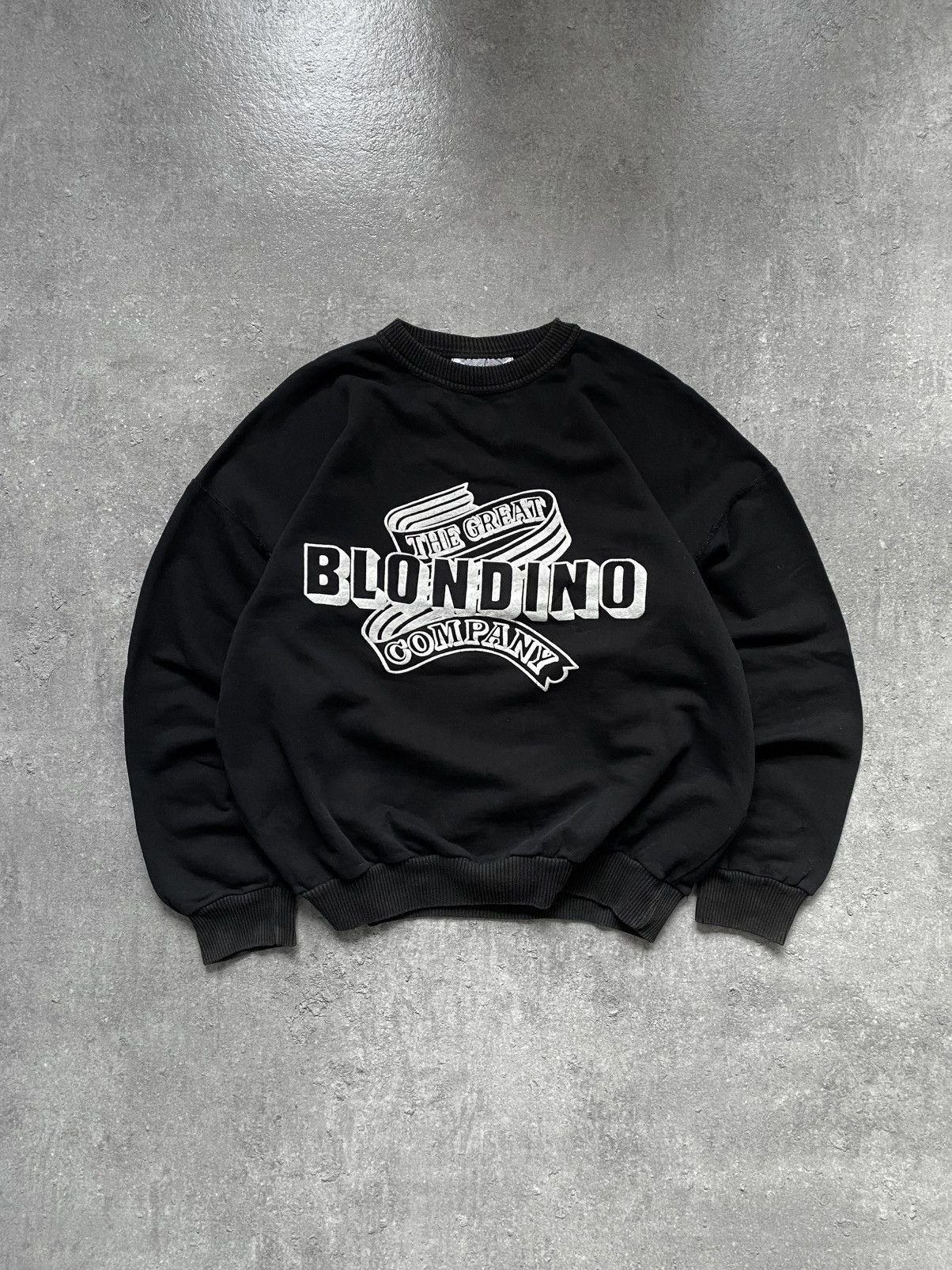 Unsound Rags Vintage 80’s Unsound Rags Black Cropped Boxy Fit Sweatshirt Size US S / EU 44-46 / 1 - 1 Thumbnail