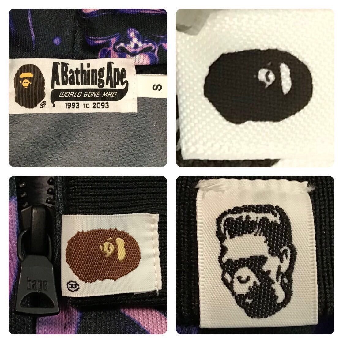 Bape BAPE APE HEAD GRAFFITI SHARK FULL ZIP HOODIE Purple APE Size US S / EU 44-46 / 1 - 8 Thumbnail