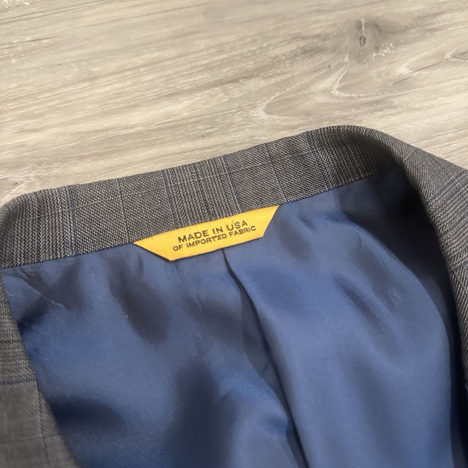 Hickey Freeman Hickey Freeman Loro Piana Suit Men’s 42R Tasmanian Super 130 Size 42R - 7 Thumbnail