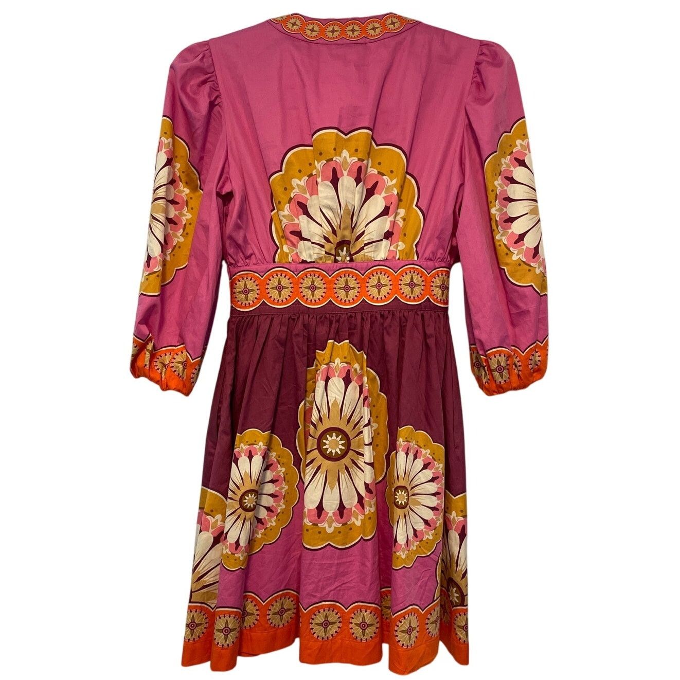 La DoubleJ La DoubleJ Margherita Dress Napoli Plates Placee Pink XS Size XS / US 0-2 / IT 36-38 - 7 Thumbnail