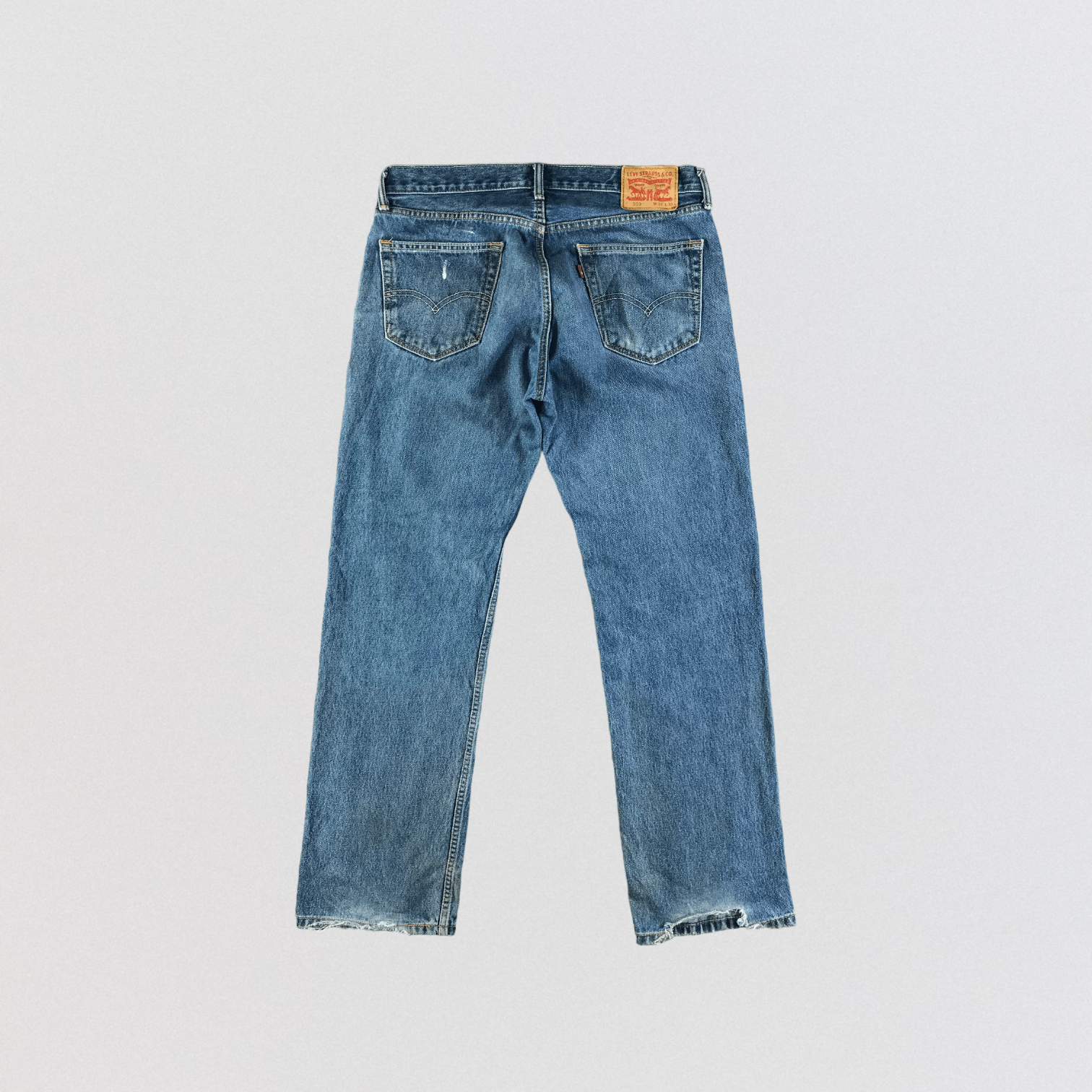 Levi's × Vintage Vintage Blue Wash Levis 559 Jeans-JM3425 Size 37" - 2 Thumbnail