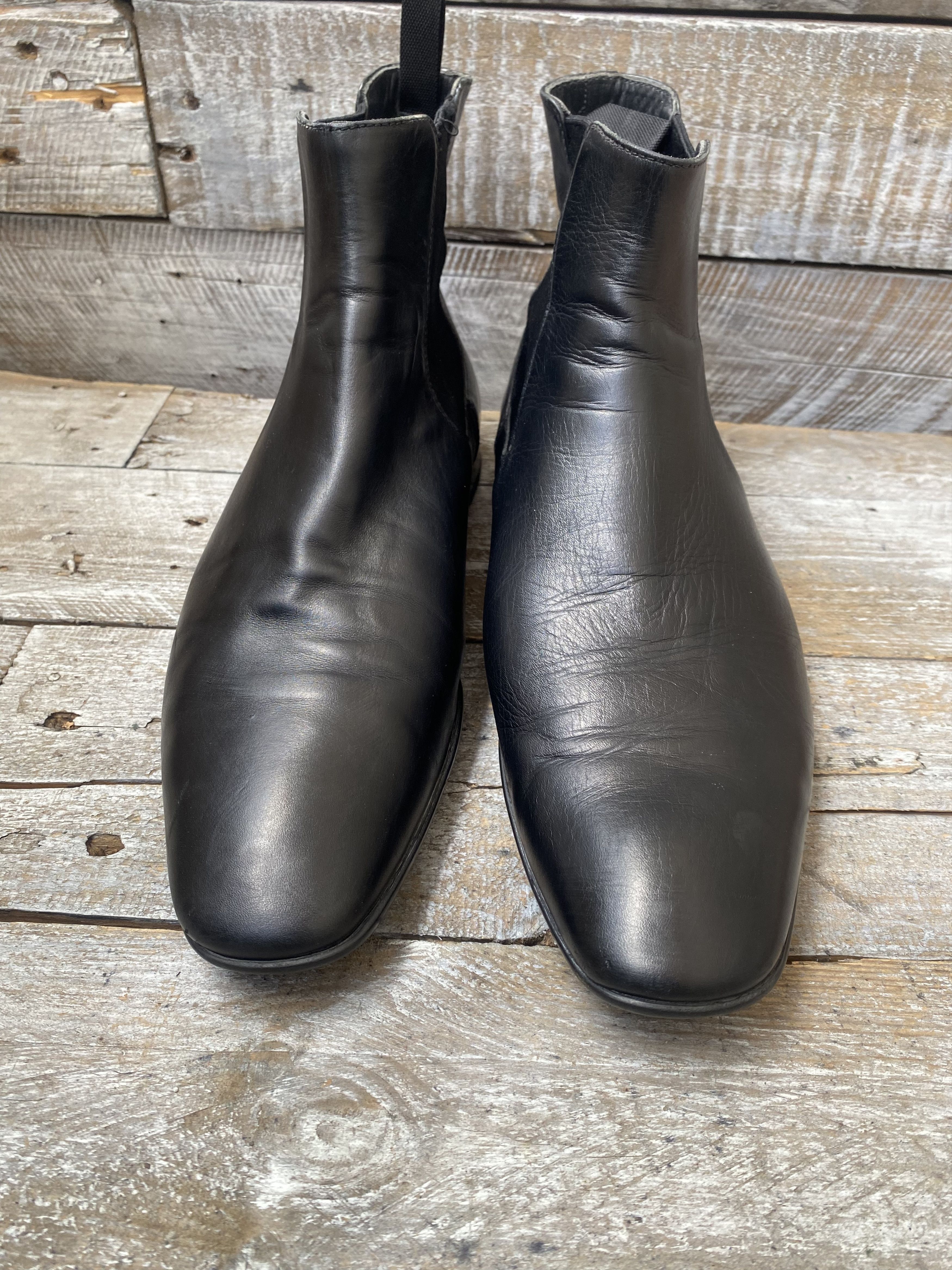 Prada Prada linea Rosa black chelsea boots sz uk 8.5 Size US 9.5 / EU 42-43 - 2 Thumbnail