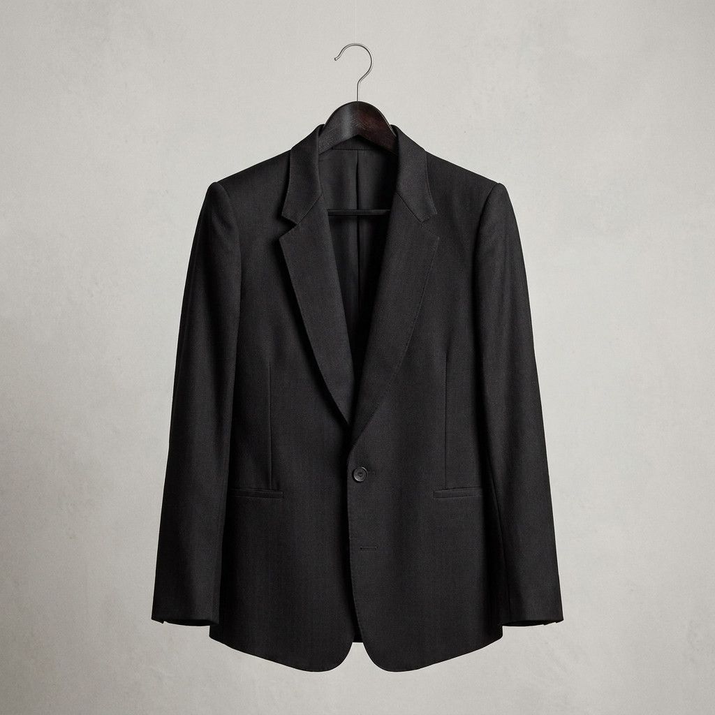 Julius RARE: Julius_7 AW04 “Post Proletariat” Wool Blend Blazer sz1 Size 44S - 1 Thumbnail