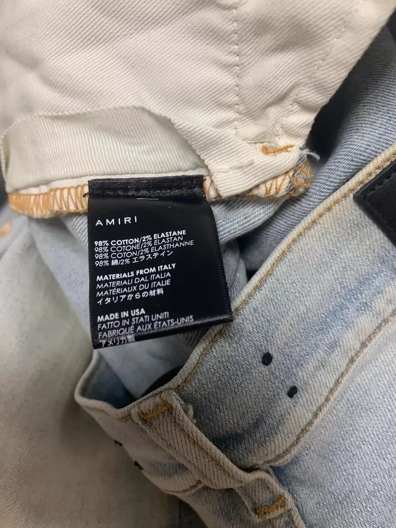 Amiri Amiri Light-colored washed jeans 2501-Nextarrow Size US 31 - 5 Thumbnail