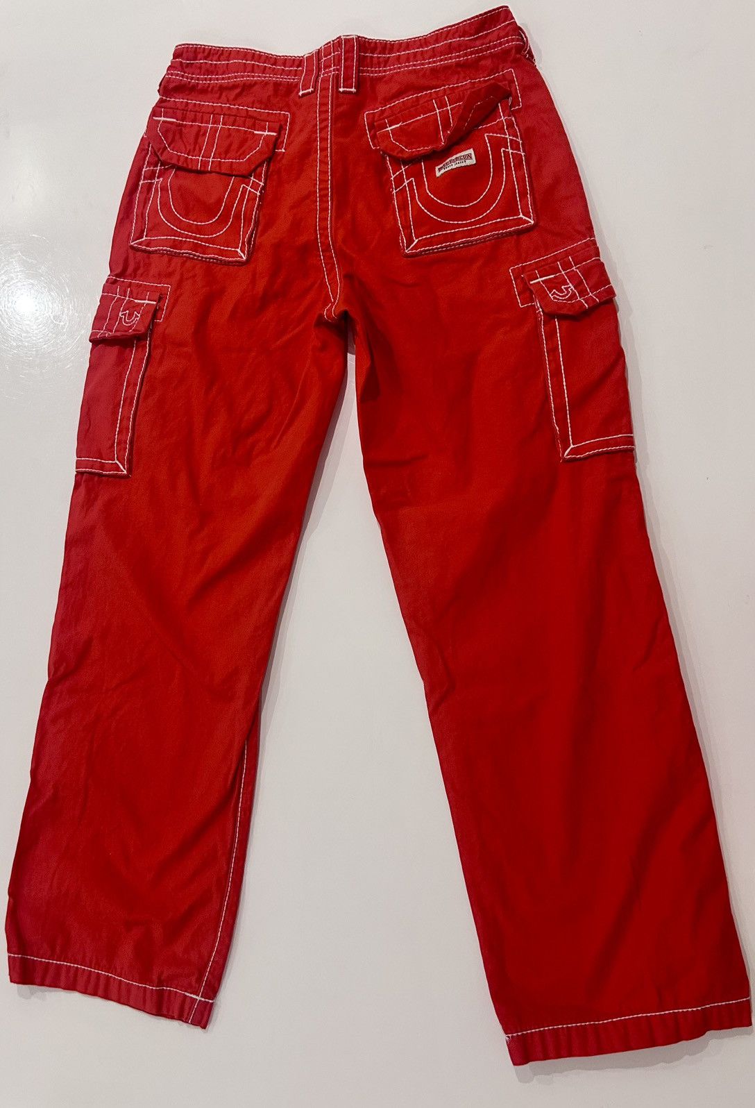 True Religion True Religion True Religion Red Military Cargo Big T Pants Size 28" / US 6 / IT 42 - 7 Thumbnail