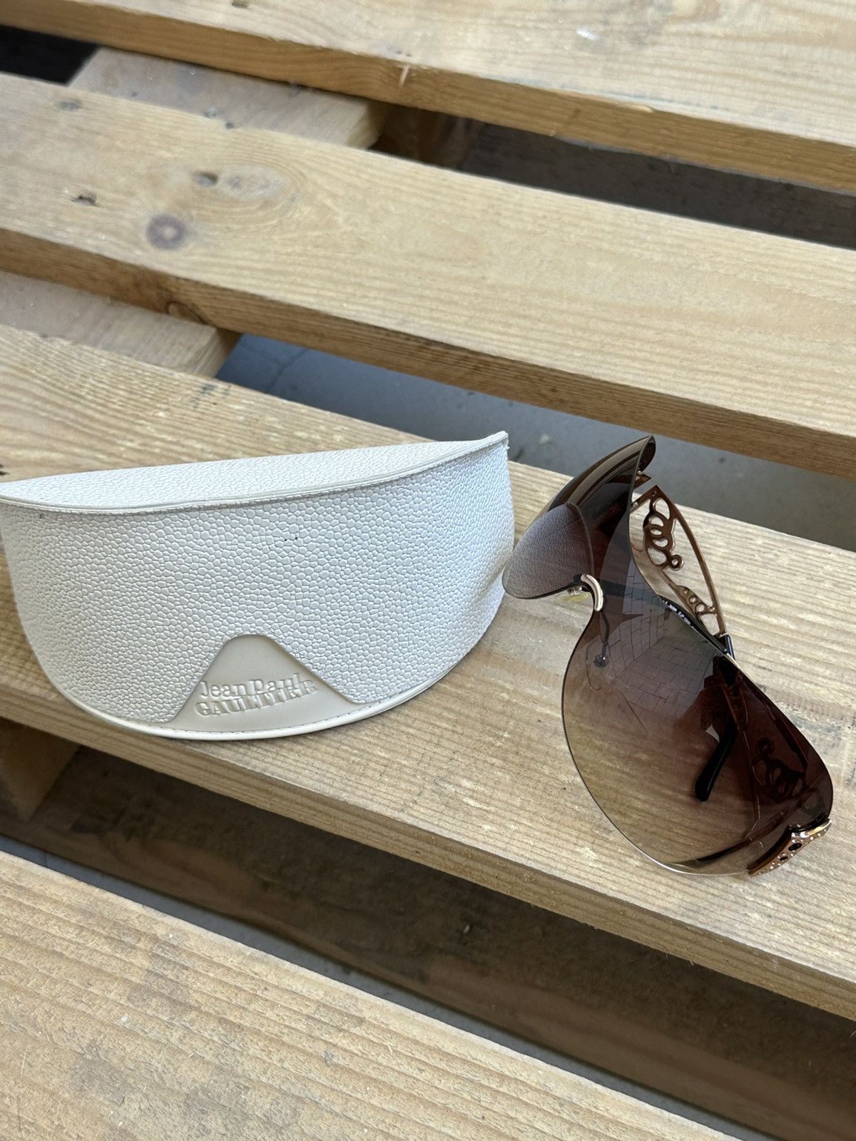 Vintage Jean Paul Gaultier Vintage Brilliant Sunglasses With Case Size ONE SIZE - 7 Thumbnail