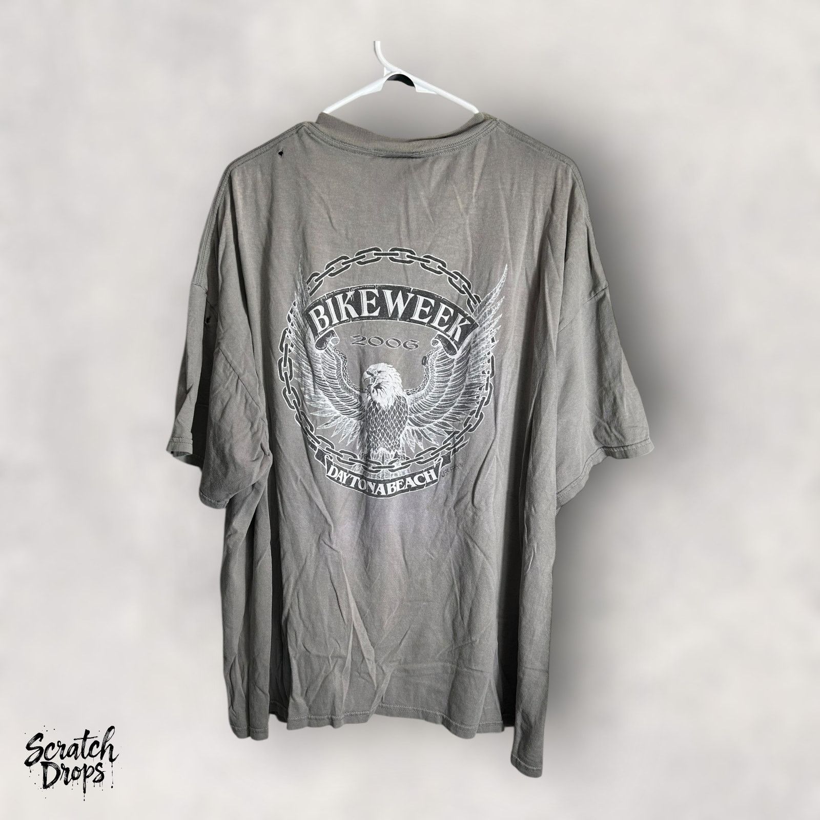 Jerzees Jerzees Vintage 2006 Lightning Shirt 2XL Faded Rare Daytona Size US XXL / EU 58 / 5 - 6 Thumbnail