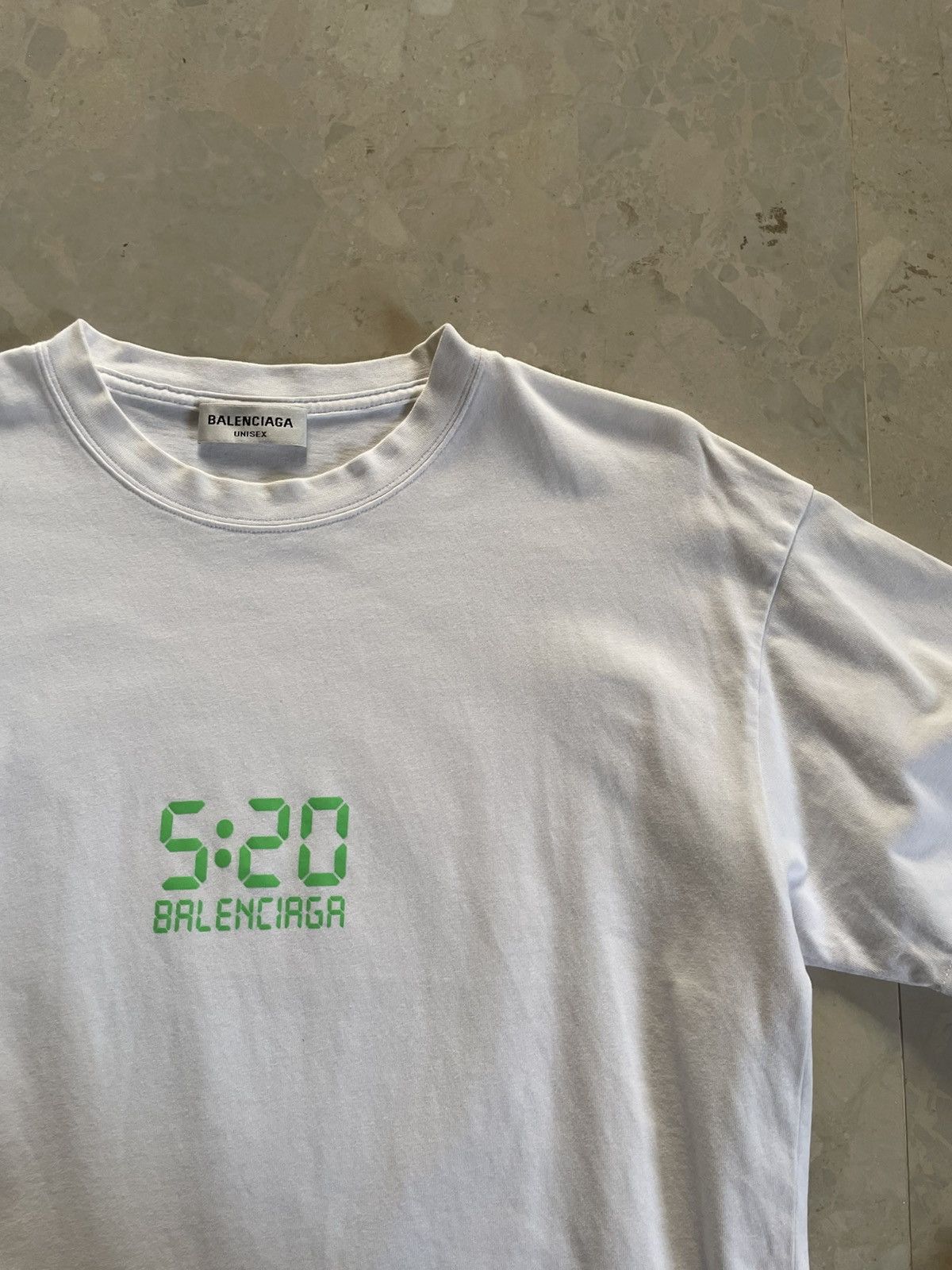Balenciaga Balenciaga 5:20 clock tee Size M / US 6-8 / IT 42-44 - 5 Thumbnail