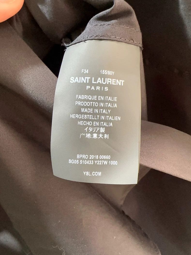 Saint Laurent Paris Saint Laurent Long Sleeve Casual Shirt-2505 Size US XS / EU 42 / 0 - 5 Thumbnail