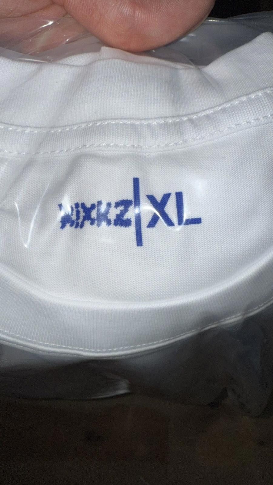 Other Kixkz White/Blue In Draco We Trust Tee Size US XL / EU 56 / 4 - 4 Thumbnail