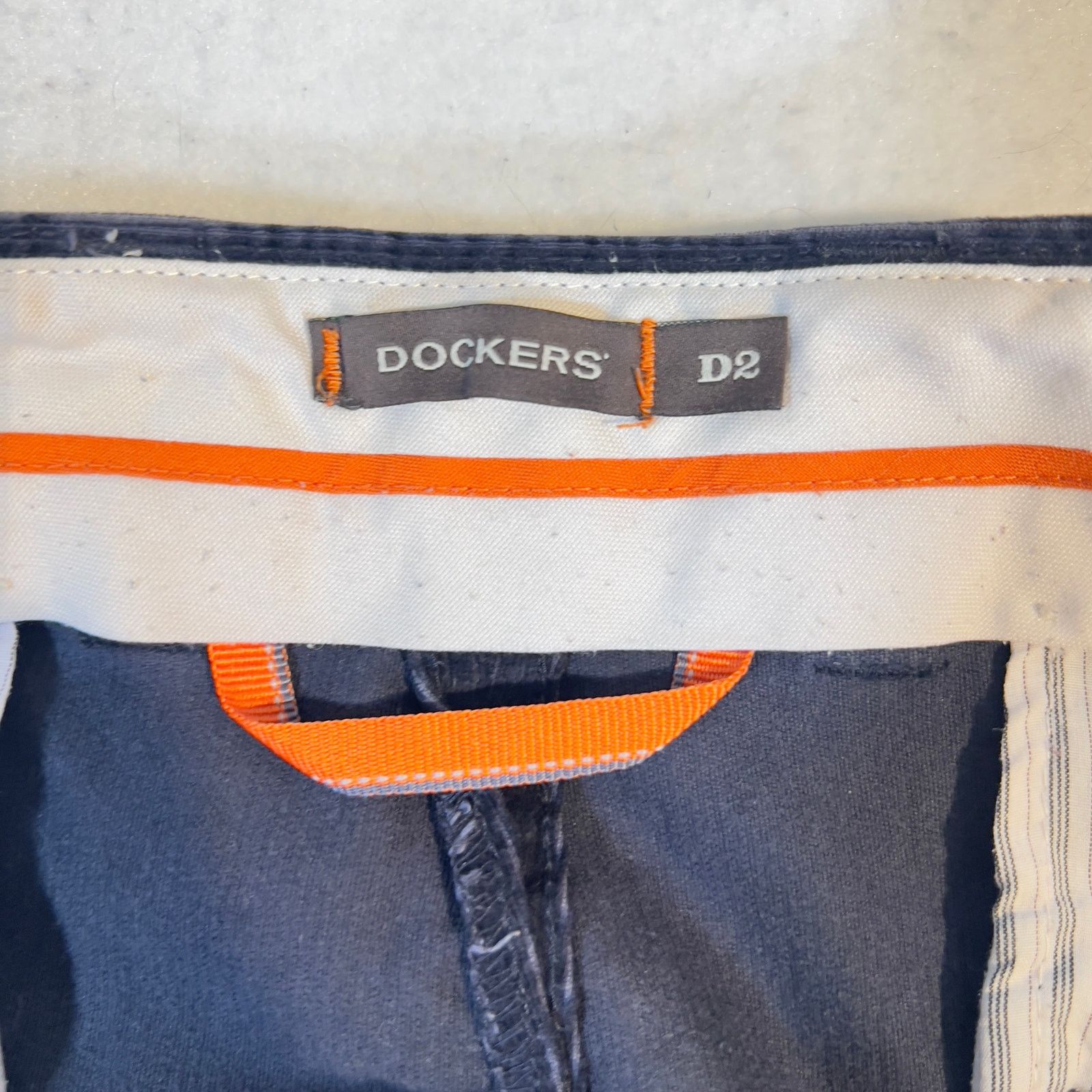 Dockers Dockers D2 Corduroy Pants Men's W34 X L34 See Note Navy Blue Size US 34 / EU 50 - 2 Thumbnail
