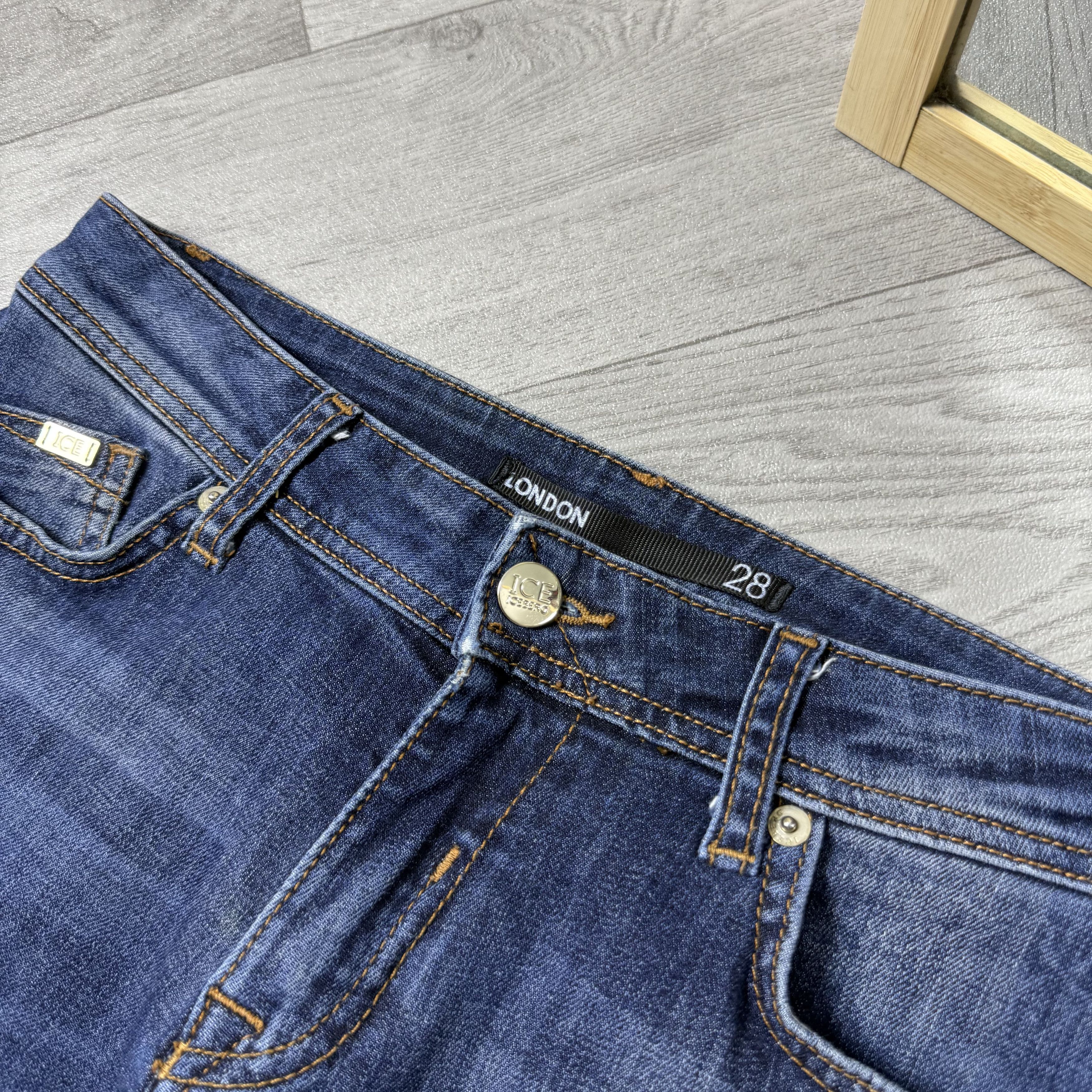 Iceberg Vintage ICE Iceberg London 00s Rare Miss Cianca Jeans Pants Size 28" / US 6 / IT 42 - 13 Thumbnail