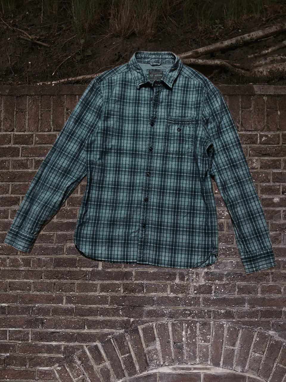 Allsaints Vintage Y2K shirt Allsaints streetwear Size US M / EU 48-50 / 2 - 1 Thumbnail