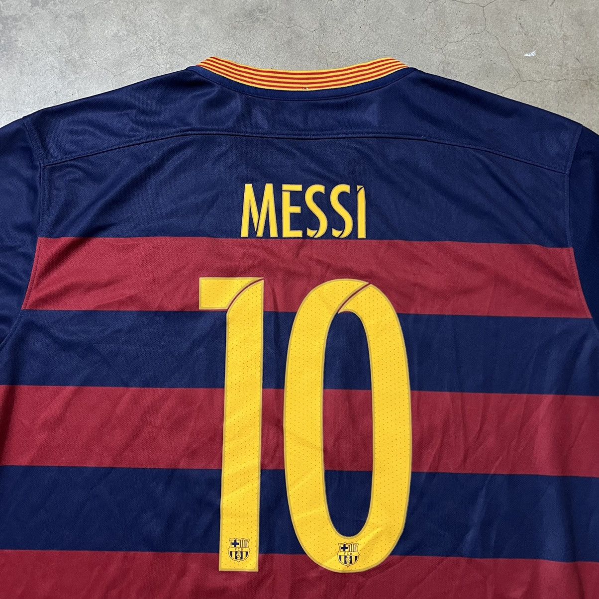 Other Vintage 2015 FC Barcelona Lionel Messi #10 Soccer Jersey Size US XXL / EU 58 / 5 - 2 Thumbnail