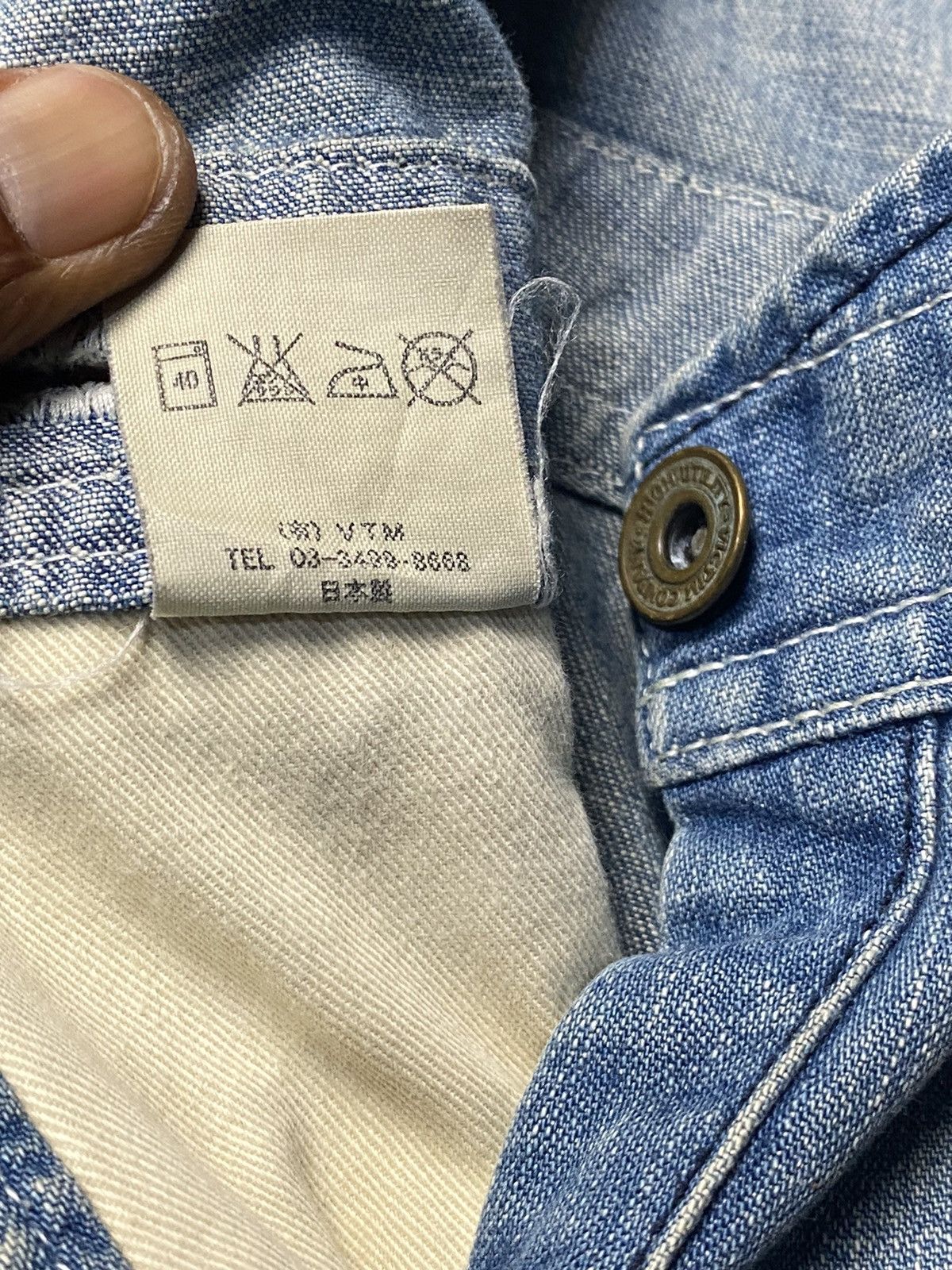 Fashion Victim × Japanese Brand Classic Overall Victim Company for Workers Japan W34 Size US 34 / EU 50 - 14 Thumbnail