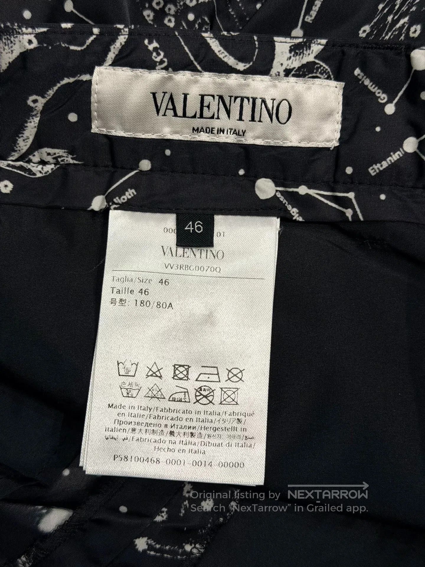 Valentino Valentino Constellation Print Men's Casual Pants. Size US 30 / EU 46 - 5 Thumbnail