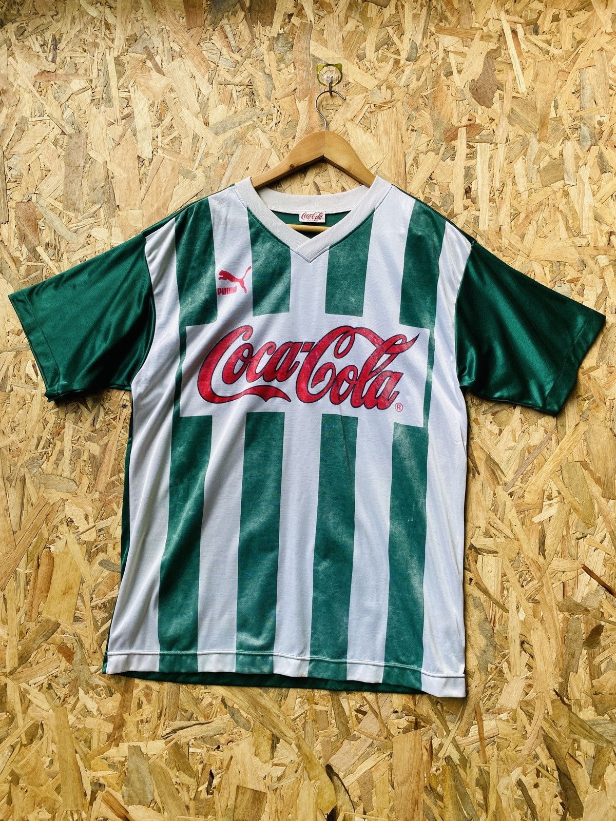 Coca Cola × Puma Vintage puma 1994 soccer jersey Size US M / EU 48-50 / 2 - 1 Thumbnail
