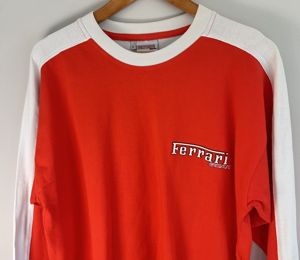 Ferrari Authentic Ferrari Gear Men’s Long Sleeve Crew Neck Shirt Size US L / EU 52-54 / 3 - 4 Thumbnail