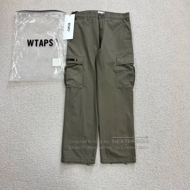 Wtaps Wtaps size 2 Water-washed thick pocket work pants Size US 40 / EU 56 - 1 Thumbnail